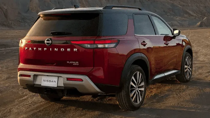 Nissan Pathfinder rental car