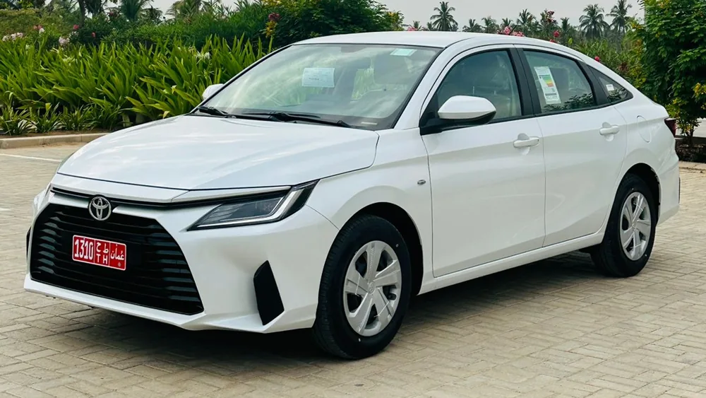 Toyota Yaris rental car